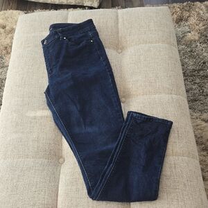 WHBM Skinny Leg Dark Denim Jeans